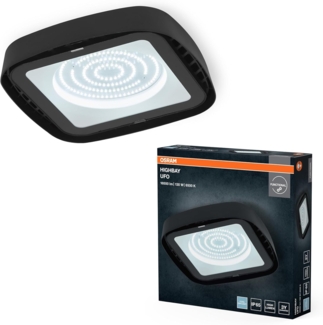 Osram LED Hallenleuchte Highbay Ufo 130W 865 IP65 schwarz