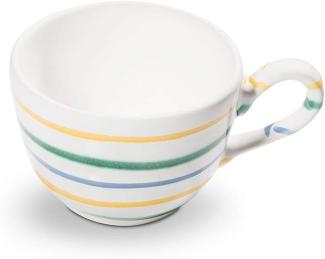 Gmundner Keramik Buntgeflammt, Kaffeetasse Cup 0,19 Liter