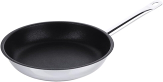 Contacto Edelstahl Antihaft-Bratpfanne 24 cm aus Edelstahl mit Quantum- beschichtung