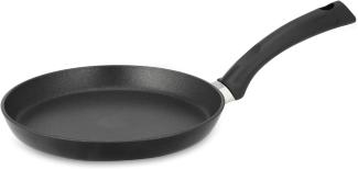 Berndes Crêpepfannen Crêpepfanne, Pfanne, Crêpes, Pfannkuchen, Antihaftversiegelung, Aluminium, Schwarz, Ø 24 cm, 011285