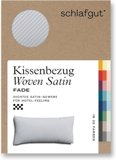 Schlafgut Kissenbezug Woven Satin Fade, (1 Stück), mit Farbverlauf