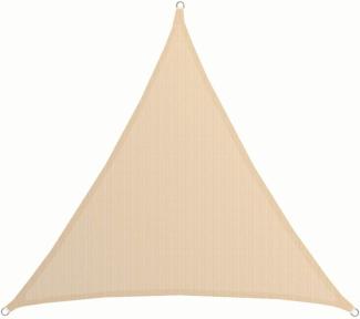 Sonnensegel Sonnensegel HDPE Dreieck UV Sonnenschutz Plane, 2x2x2 m Balkon Garten Beige