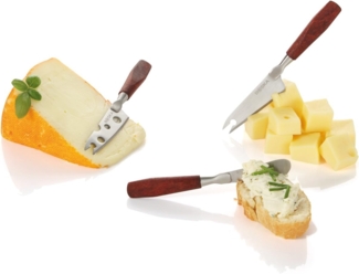 Boska Pro Collection Käsemesserset Mini Taste, 3-tlg, Käseschneider, Schmiermesser, Käse, Messer, 306834