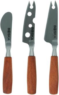 Boska Pro Collection Käsemesserset Mini Taste, 3-tlg, Käseschneider, Schmiermesser, Käse, Messer, 306834