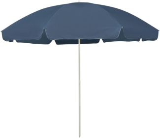 vidaXL Strandschirm Blau 300 cm 314708