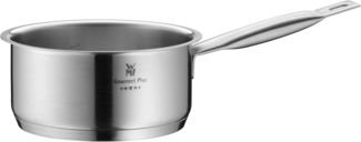 WMF Kasserolle Gourmet Plus, Cromargan® Edelstahl Rostfrei 18/10 (1-tlg), wärmeduzierende Hohlgriffe, Innenskalierung, breiter Schüttrand