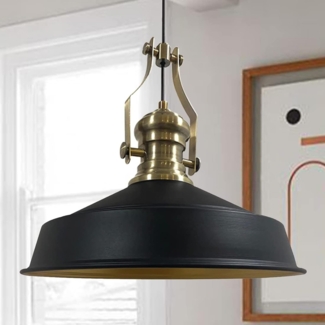Bamyum Pendelleuchte Bamyum Pendellampe Vintage, Neo-Asletl, Lampe Groß Lampe, ohne Leuchtmittel