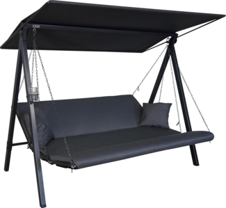 Hollywoodschaukel Lounge Zip anthrazit