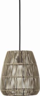 PR Home 6028-2503 Saigon Outdoor Pendelleuchte Polyrattan grau 28cm