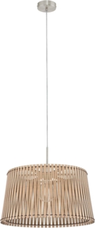 Eglo 96193 Hängeleuchte Sendero Holz ahorn 1X40W H:110 Ø 45cm