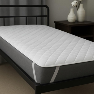Traumschlaf Basic Baumwolle Unterbett Matratzenauflage|160x200 cmTraumschlaf Basic Baumwolle Unterbett Matratzenauflage