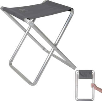 Bo-Camp Campinghocker Mini Campinghocker Alu Klapphocker, Angel Hocker Sitz Falthocker Klappbar