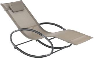 Schaukelliege Almaluez 120 kg Beige en. casa