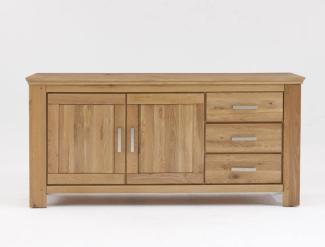 Sideboard Viterbo 176 x 85 x 47 cm Wildeiche teilmassiv Anrichte Kommode