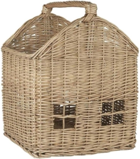 Weidenkorb Korb Korbhaus Haus Dekokorb mit Henkel Ib Laursen 29018-67