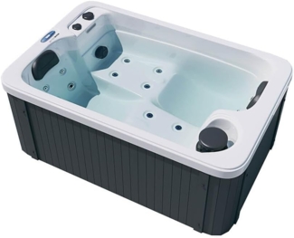 HOME DELUXE Outdoor Whirlpool HORIZON PURE - 175 x 115 cm für 2 Personen