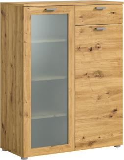 Kleines Highboard Xeno - Artisan Eiche