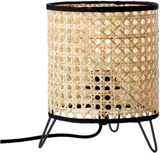 Brilliant Leuchten No. 99089-09 LED Tischleuchte Wiley 1-flammig E27 Rattan