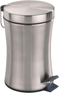 WENKO Edelstahl Kosmetik Treteimer Pieno 3 Liter