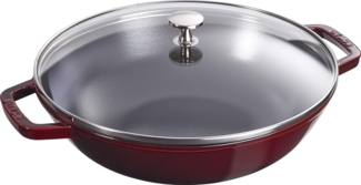 Staub Staub Gusseisenwok mit Deckel 30 cm NPC405114660