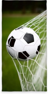 Fußball Velourstuch Duschtuch Badetuch Handtuch Strandtuch 75x150 cm