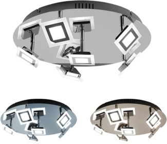 LED Deckenlampe, Fernbedienung dimmbar Nachtlicht CCT, D 45cm