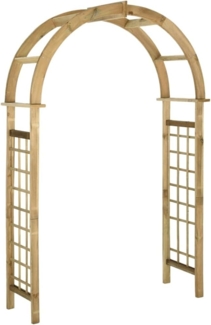 vidaXL Gartenbogen Grün Kiefernholz Imprägniert 43256
