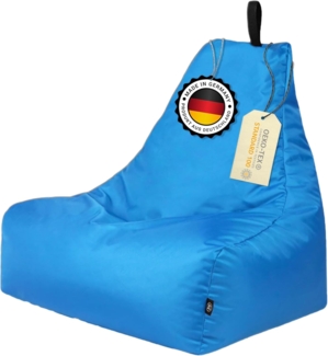 Patchhome Lounge Sessel XL Gamer Sessel Sitzsack Sessel Sitzkissen In & Outdoor geeignet fertig befüllt | XL - Königsblau - in 2 Größen und 25 Farben