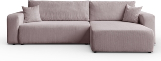 Lookway Ecksofa PRESTIGE XL L-Form Couch, mit Bettfunktion und Bettkasten