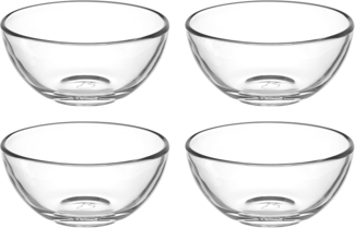 LEONARDO Schale CUCINA, 4er-Set, Glas, (Set, 4-tlg), Spülmaschinengeeignet