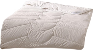 Traumschlaf Nature Merino Schurwolldecke medium, Füllung: 100% Schurwolle|200x220 cm