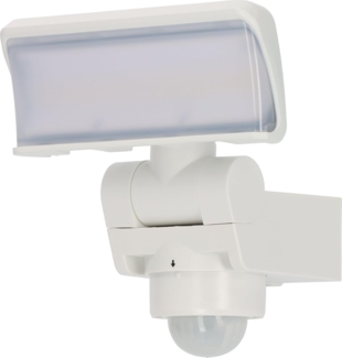 brennenstuhl LED Strahler WS 2050 WP mit Bewegungsmelder, 1680lm, IP44, weiß