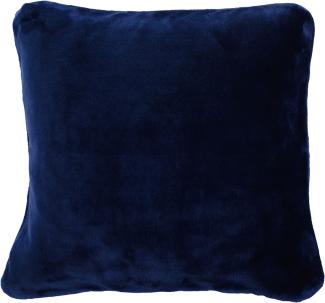 Gözze - Premium Cashmere-Feeling Kissenbezüge, 500 g/m², 50 x 50 cm - Marine