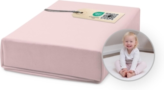 Ehrenkind Spannbettlaken für Babybett & Kinderbett, 100% Bio-Baumwolle, atmungsaktiv