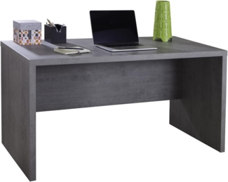 Schreibtisch aus Beton, 140 x 69 x 74,3 cm