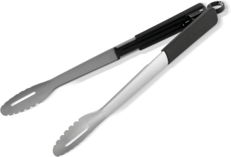 Enders® Edelstahl Grillzange #8779, Silber/Schwarz