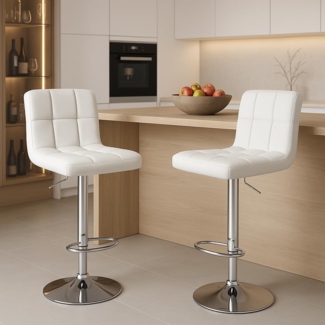 DUMOS Esszimmerstuhl Stühle Esszimmer küchenstühle Kratzfester Boden Esszimmerstuhl(Beige) (2-teiliges Set), Kann 113 kg tragen