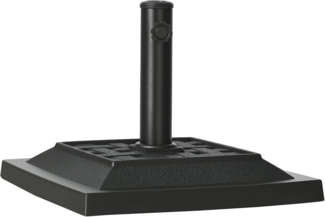 Outsunny Schirmhalter 12 kg Sonnenschirmständer für Ø32/38/48 mm Stangen, für Stöcke bis Ø 48 mm, Schirmständer, 1 tlg, Schirmfuß