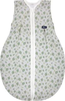 Alvi Kugelschlafsack Molton Organic Cotton Drifting Leaves 90