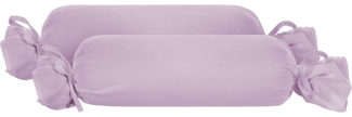 biberna Feinjersey-Kopfkissenbezug, viola, 15x40 cm