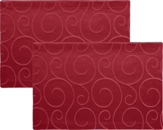 Erwin Müller Platzset Tischset 2er-Pack, Damast Uni