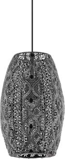 Eglo 43391 Hängeleuchte RIYADH schwarz-antik H:110 Ø:22,5cm dimmbar