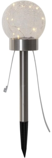 LED Solar Dekoleuchte 3in1 Glory - 10 warmweise LED - H: 35cm - Dämmerungssensor