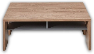 Couchtisch MEDIANA Wohnzimmertisch Beistelltisch Eiche 110cm