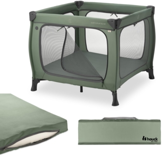 Hauck Sleep N Play SQ Set / Reisebett Dark Green