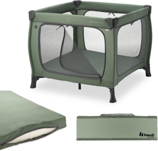 Hauck Sleep N Play SQ Set / Reisebett Dark Green