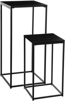 Set aus zwei Tischen, dekorativ, Wohnzimmer, Balkon