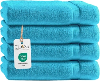 TRENDBUY24 Handtuch Set Handtücher Duschtücher Gästetücher Baumwolle Frottee Premium 4er Set, 100% Baumwolle (4-St), Duschtuch