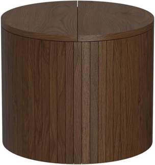 Vicco Couchtisch Tavilo, Walnuss, 38 x 38 cm