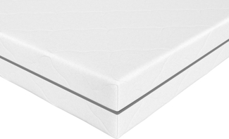 Mister Sandman Taschenfederkernmatratze 90x200, Matratze mit 7 Zonen Taschenfederkern, 18 cm hoch, Härtegrad H2 & H3, Allergiefreundlich, Für Jede Schlafposition, Versand als Rollmatratze